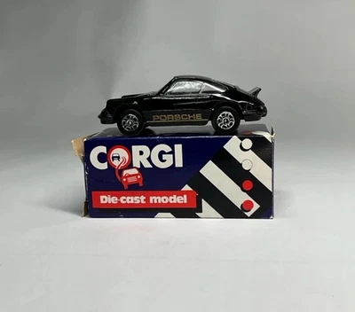 Lot Of 2 Vintage Corgi Diecast Models - See Pics (Porsche & Jaguar) - Image 1 of 4