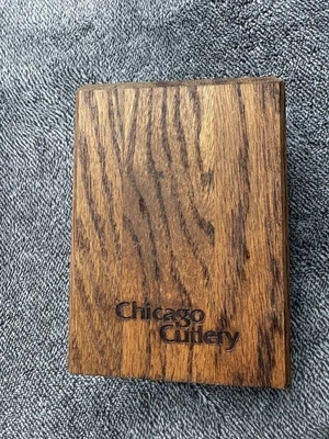 Bloque de cuchillos para carne de cubiertos Chicago Foto 1 de 2