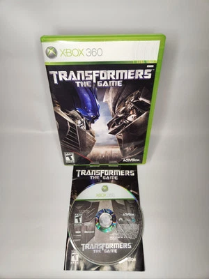 Transformers: The Game (Microsoft Xbox 360, 2007) Complete In Box TESTED - Image 1 of 4