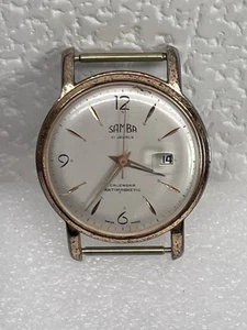 Vintage Samba #424 Herrenuhr 21 Jewels läuft aber wartungsbedürftig - Bild 1 von 7