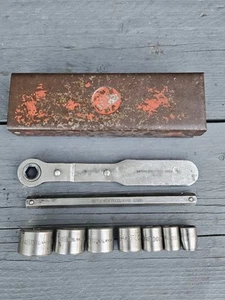 Vintage Britool Sechskantantrieb Service Steckschlüsselsatz (unvollständig) - Bild 1 von 21