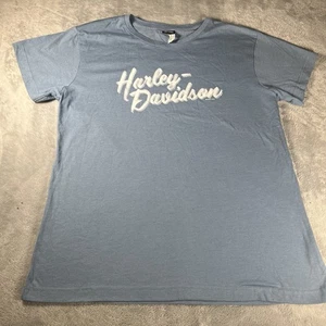 Camisa Harley Davidson XL para mujer azul Caliente Timeless Legend San Antonio Texas - Imagen 1 de 8