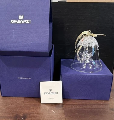 Adorno Campana Swarovski Edición Anual 2022 #5626007 Nuevo en Caja Tamaño 3 Pulgadas Foto 1 de 4