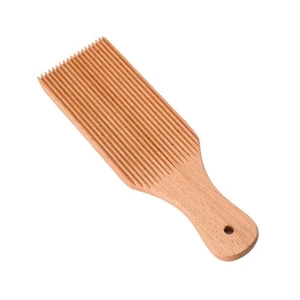 Wooden Curved Gnocchi Pastas Board Tool with Grooved Design for Italian Recipes - Picture 1 of 8