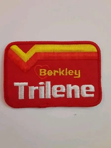 Parche de pesca vintage - Berkley Trilene - 4 x 2 3/4 pulgadas EXTERIOR - Imagen 1 de 2