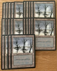 Ice Age Snow-Covered Swamp English Set of 24 MTG中古 - Picture 1 of 1