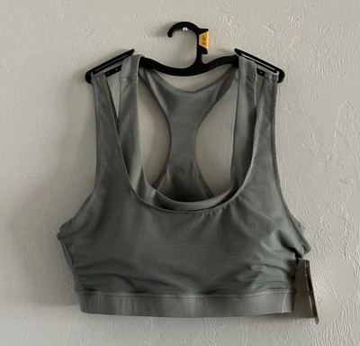 Sujetador deportivo de malla doble capa Avia talla grande (12-14) verde nuevo con etiquetas Foto 1 de 4