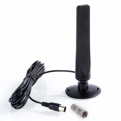 1080P Indoor Digital Antenna, 1 Pack, Booster, Active Signal Receiver, V2241 - Image 1 of 4