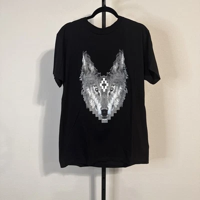 NWT Marcelo Burlon County Of Milan Wolf Print T- Shirt -  100% Authentic (MED) - Image 1 of 4