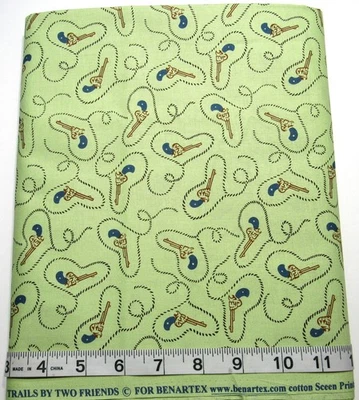 Trails By Two Friends #3164 BTY Benartex Cotton Sew Quilt Craft Fabrics - Image 1 of 4