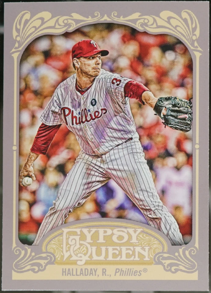 2012 Topps Gypsy Queen Baseball Roy Halladay #10 NM - Image 1 of 1