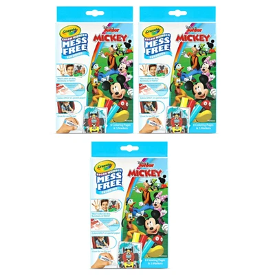 Crayola Disney Junior Topolino Colore Meraviglia Mess Free Set Set x 3 Confezioni