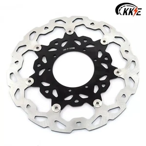 KKE 320MM Front Brake Disc Rotor Fit Honda CRF250R 450R 02-24 CRF250X 450X Black - Picture 1 of 12