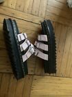 Doc Dr Martens Pink Stacked Sandals Shoes Sz 7 Women’s