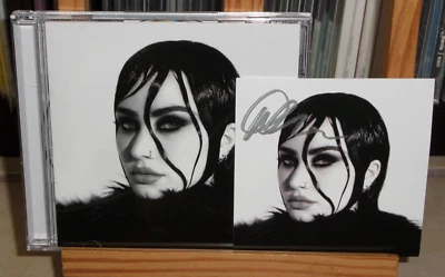 DEMI LOVATO REVAMPED SIGNED CD NEON LIGHTS SORRY NOT SORRY SKYSCRAPER GIVE YOUR - Image 1 of 4