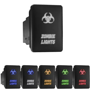 Símbolo de LUCES ZOMBIE - Pulsador LED iluminado - Repuesto (Ajuste: TOYOTA) - Imagen 1 de 11