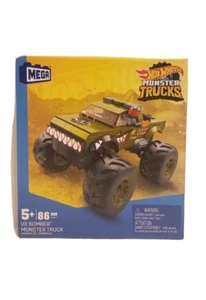 Mega Construx Hot Wheels: (2021) 86 piezas V8 BOMBER Monster Truck juego de construcción NUEVO - Imagen 1 de 4