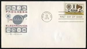 Elektronik: Audio & Visual - US #1502 FDC - House of Farnam Cachet Unaddressed - Bild 1 von 2