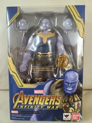 BANDAI S.H.Figuarts Marvel Avengers Infinity War THANOS VENDEDOR DE EE. UU. AUTÉNTICO  Foto 1 de 4
