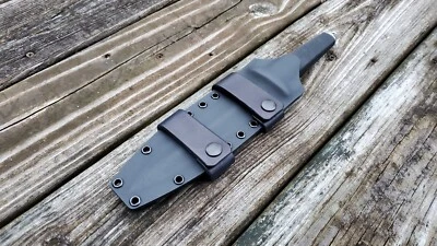Kydex sheath for Cold Steel " TAI PAN " dagger knife, pancake, Scout carry (BK) - Image 1 of 4