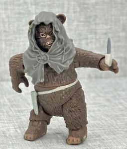 READ Star Clone Wars 3.75 30th Ewok Warrior ROMBA figure LOOSE Return Jedi TAC A - Picture 1 of 5