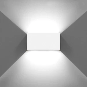 24W Moderne Lampe Murale LED Applique Murale up down Angle De Faisceau Réglable - Foto 1 di 12
