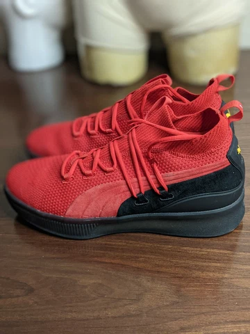 NBA Puma Clyde Court 1973 Charlotte Hornets Basketball Sample Shoes Size12 Cover