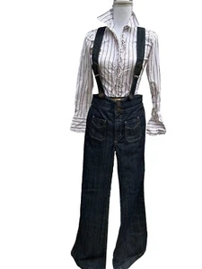 Neu mit Etikett - Dito’s Dixie Strapse Overall mit weitem Bein XS - Bild 1 von 14