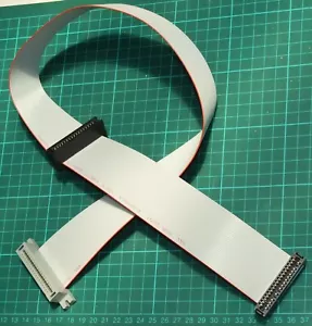Tandy Radio Shack TRS-80 Model I/III/4 Coco Floppy Disk Cable - 2 drive support - Picture 1 of 1
