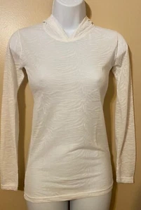 Pullover manga larga para mujer, colore bianco, stile casual. - Foto 1 di 4