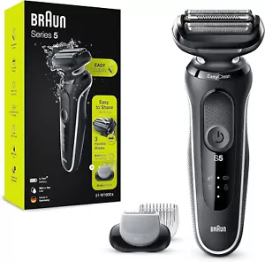 Braun Series 5 51-W1600s Electric Wet & Dry Men's Shaver with Trimmer EX-DISPLAY - Picture 1 of 6