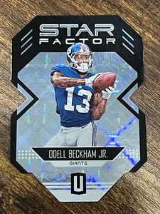 2018 Panini Unparalleled Star Factor troquelados Odell Beckham Jr #SFD-OB - Imagen 1 de 2