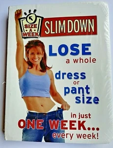 Slim Down Size A Week Motivational Fat Loss Exercise Techniques DVD Sealed NIB - Picture 1 of 3