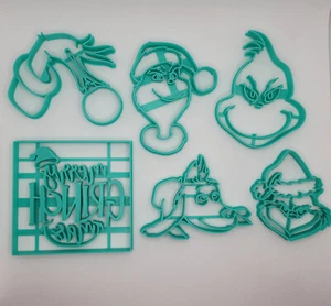 Weihnachten Grinch Ausstecher Förmchen Adventskalender Geschenk - Bild 1 von 14