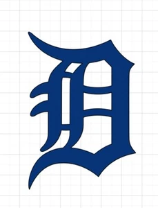 Decalcomania Detroit Tigers 5", adesivo paraurti, vinile fustellato per finestra - Foto 1 di 3