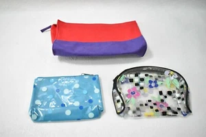Cosmetic Bags: Lot of 3 - Picture 1 of 6