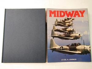 MIDWAY By LT. Col. A.J. Barker 1st Edition 1981 HC / DJ - Imagen 1 de 11
