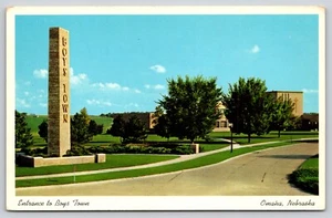 Postal de entrada para niños a la ciudad de Omaha, Nebraska - Imagen 1 de 2