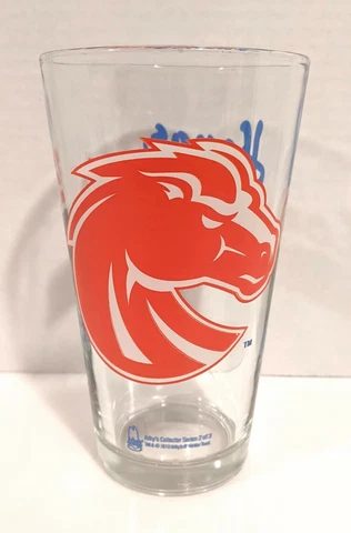Boise State Broncos NCAA Arby’s Collector Series 2012 Pint/16 oz Glass #2 of 3 Cover