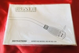 SME M2-R SERIES TONEARMS NOS USER MANUAL W/ FULL INSTRUCTION AND SPEC MINT - Picture 1 of 1