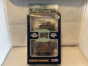 CORGI FIGHTING MACHINES CSCW39002 VE DAY 60TH TIGER & RUSSIAN T34 BOXED - Picture 1 of 10