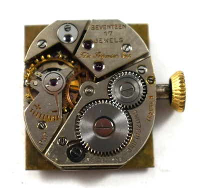 Vintage Jules Jurgensen Vento Manual 17J Relógio de Pulso Movimento lote.wa - Imagem 1 de 3