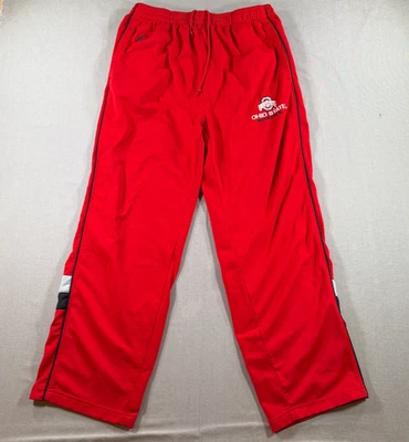 Pantalones deportivos de colección Starter Ohio State Buckeyes para hombre grandes rojos holgados LEER Y2K 90s Foto 1 de 4