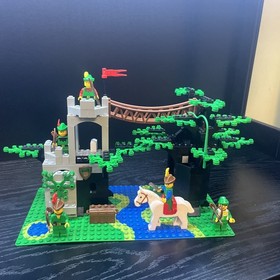 LEGO 6071 - Castle Forestmen's Crossing - 100% Complete Rare Retired Vintage Set