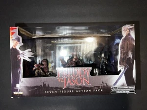 2008 Wizkids Freddy Vs Jason Horror Clix Seven Figure Action Pack Brand New - Picture 1 of 12