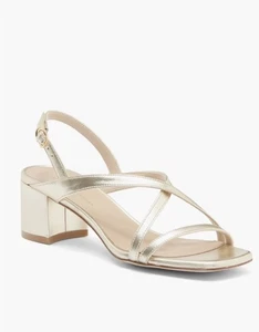 Stuart Weitzman Oasis 50 Block Sandals Womens 9.5 - Picture 1 of 11
