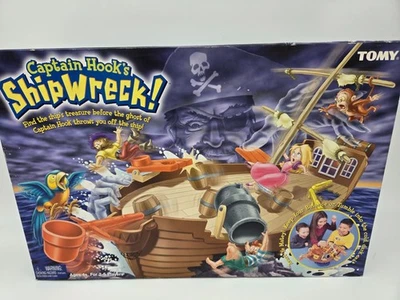 Vintage 2003 Captain Hook Shipwreck Game by TOMY – Sealed New - Image 1 of 4