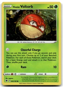Hisuian Voltorb - (Cosmos Holo) 002/189 Deck Exclusives Promo Holo Pokemon TCG - Picture 1 of 2