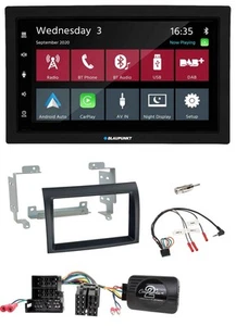 Blaupunkt 2DIN Lenkrad USB Bluetooth DAB Autoradio für Citroen Peugeot Fiat schw - Bild 1 von 11