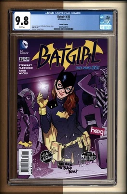 Batgirl #35 Second Printing, CGC 9.8, Rare Purple Cover, DC Comics 2015 - Image 1 of 4